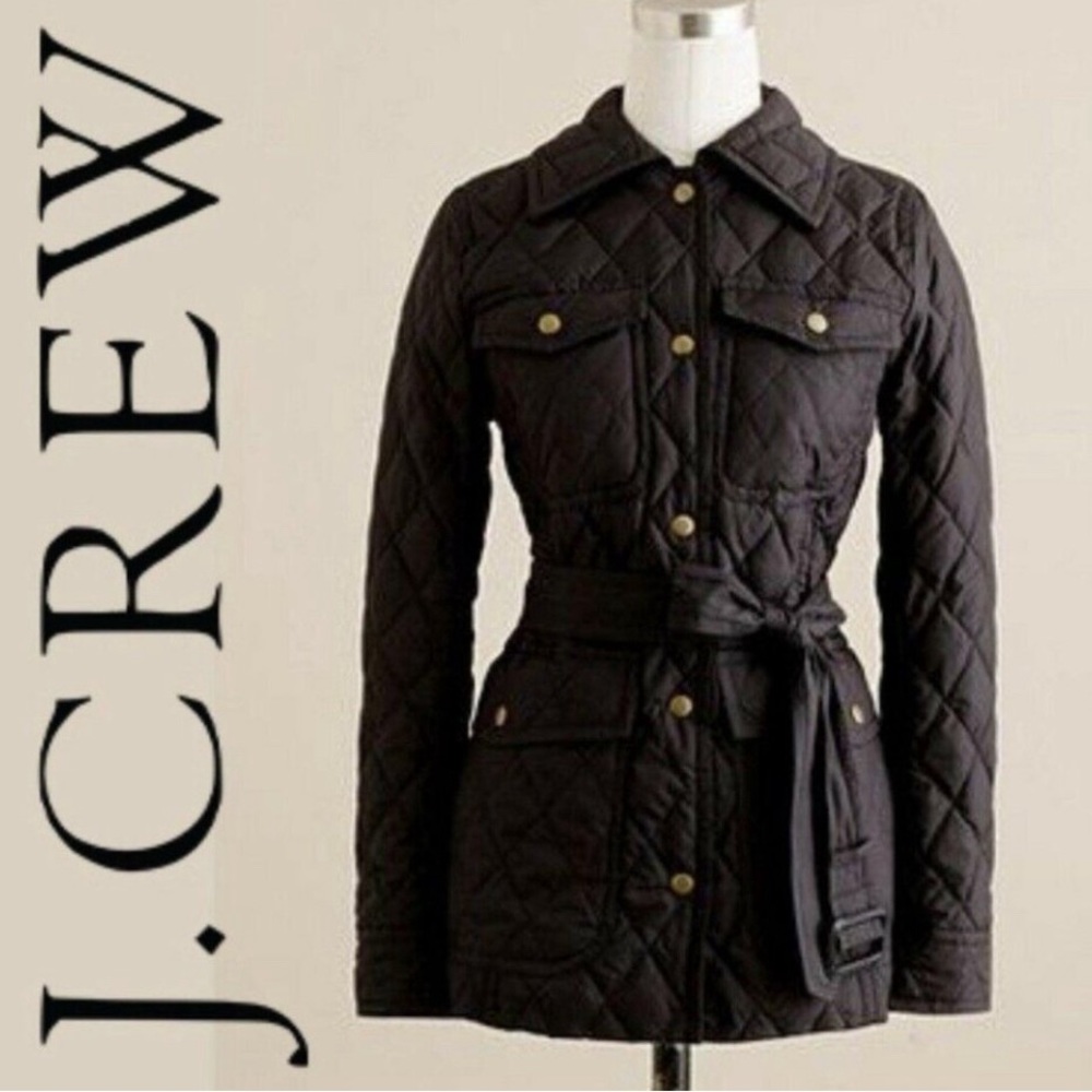 J.Crew Excursion Lightweight Quilted Jacket style# 48592 sz M GUC